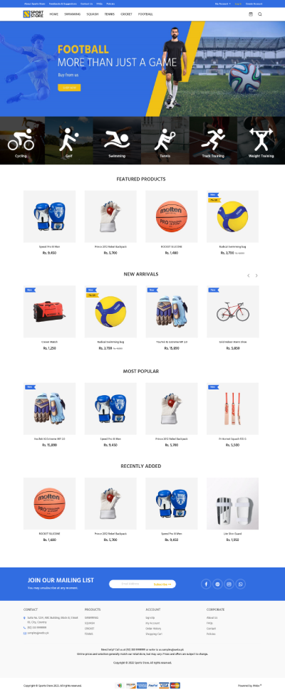 Computer & Accessories Ecommerce Store